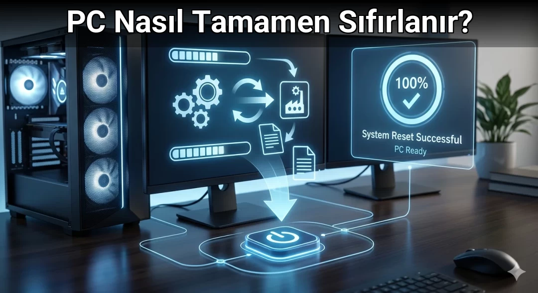PC Nasıl Tamamen Sıfırlanır?